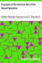 [Gutenberg 34532] • A Synopsis of the American Bats of the Genus Pipistrellus